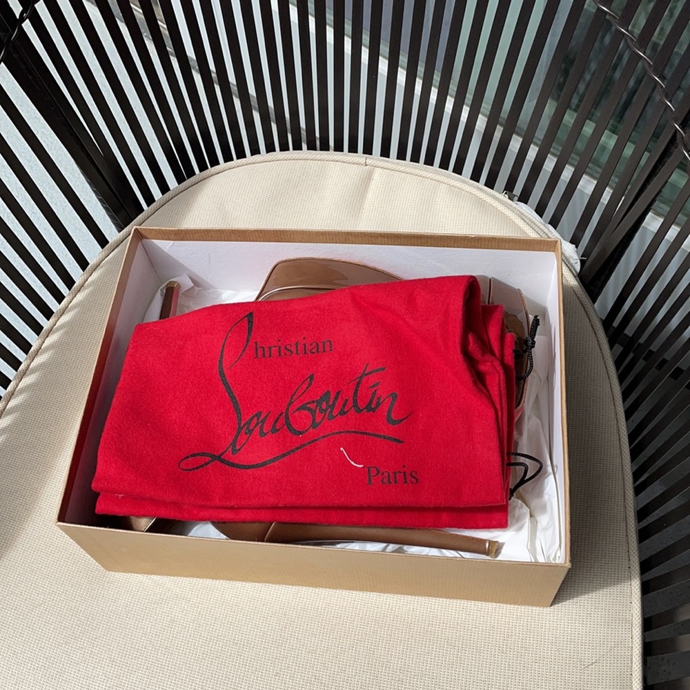 Bronze Louboutin Pumps - Picture 11 of 13